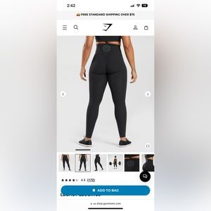 Womens Gymshark Legacy Leggings Size L